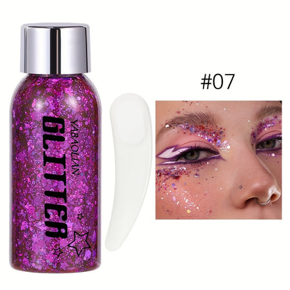 Long Lasting Mermaid Sequins Body Glitter Gel