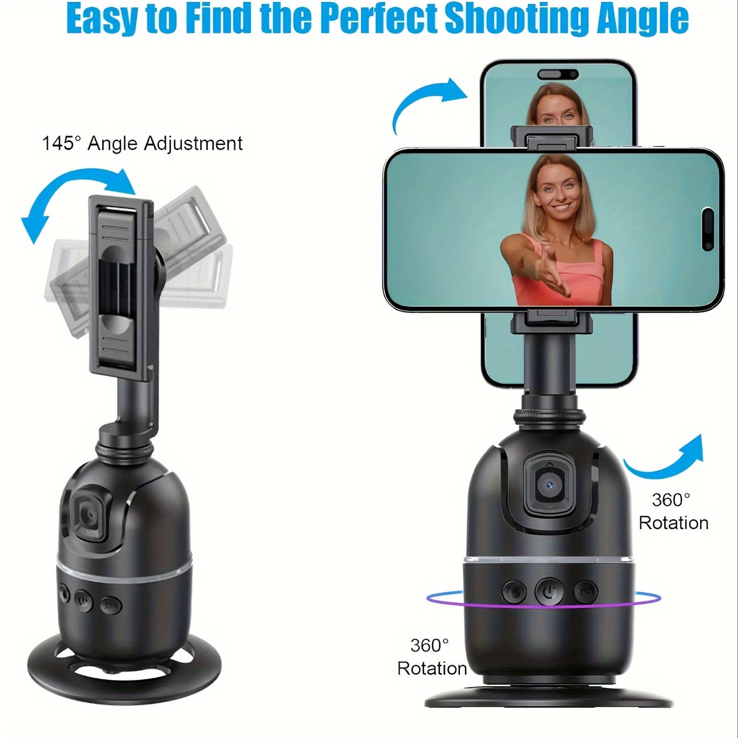360-Degree Gimbal Tracking Camera