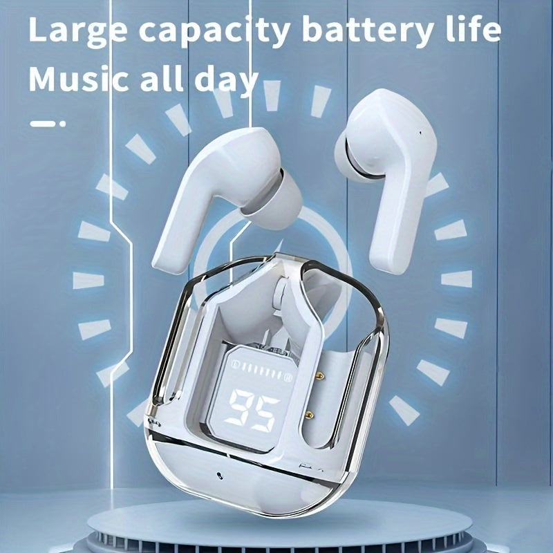 Wireless Transparent ENC Noise Canceling Earbuds