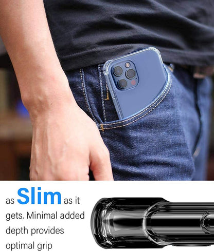 Clear Shockproof Silicone Phone Case