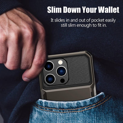 iPhone 15/14/13/12/11 Pro Max Wallet Case
