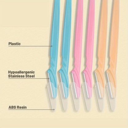 12PCS Eyebrow Razor Set