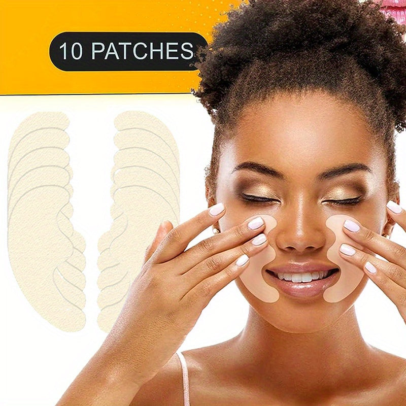 10Pcs Collagen Smile Line Patches