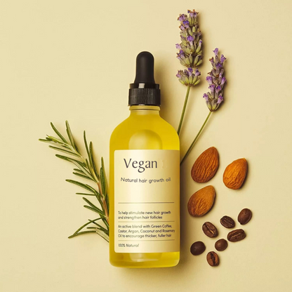 [$34 OFF] || Vegan Hair Growth Oil - Low in Stock