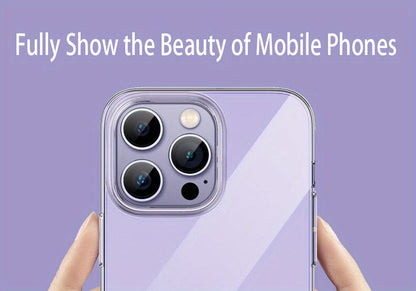 Transparent Phone Case For iPhone 15 11 12 13 14 Pro Max Soft TPU Silicone