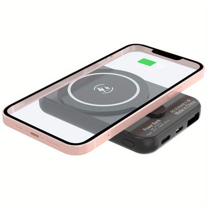 10000mAh Wireless Mini Power Bank Magnetic Portable Charger