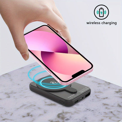 10000mAh Wireless Mini Power Bank Magnetic Portable Charger