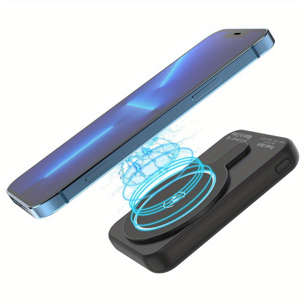 10000mAh Wireless Mini Power Bank Magnetic Portable Charger