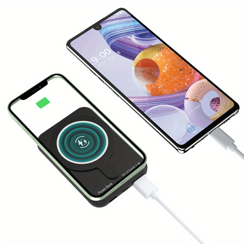 10000mAh Wireless Mini Power Bank Magnetic Portable Charger