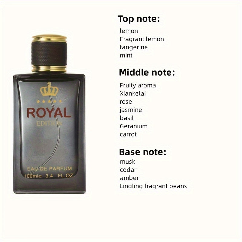 1pc, 3.38oz Eau De Parfum For Men