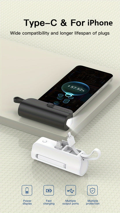 Mini Portable Power Bank 4500mAh