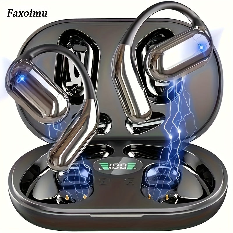 Faxoimu Wireless Earbuds with Bone Conduction