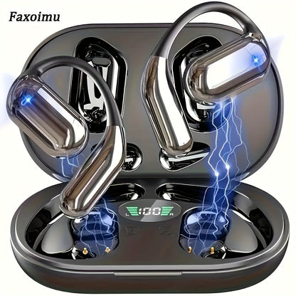 Faxoimu Wireless Earbuds with Bone Conduction