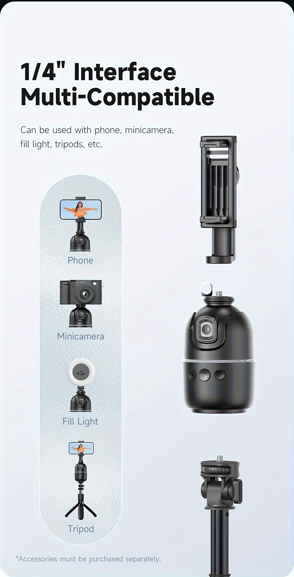 360-Degree Gimbal Tracking Camera