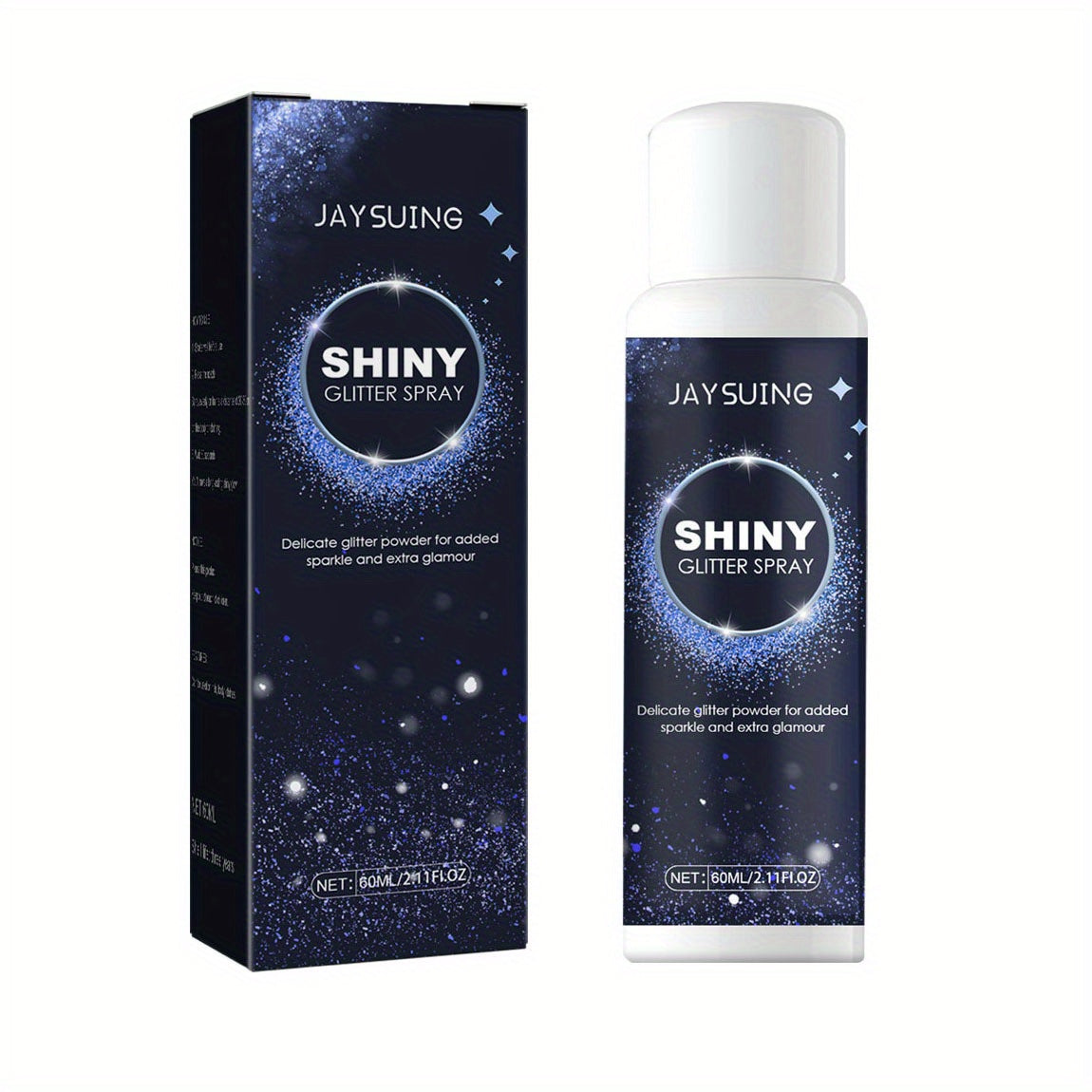 1PCS Glitter Spray Shimmer Silver