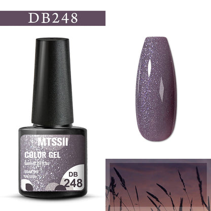 Chrome Glitter Gel Nail Polish