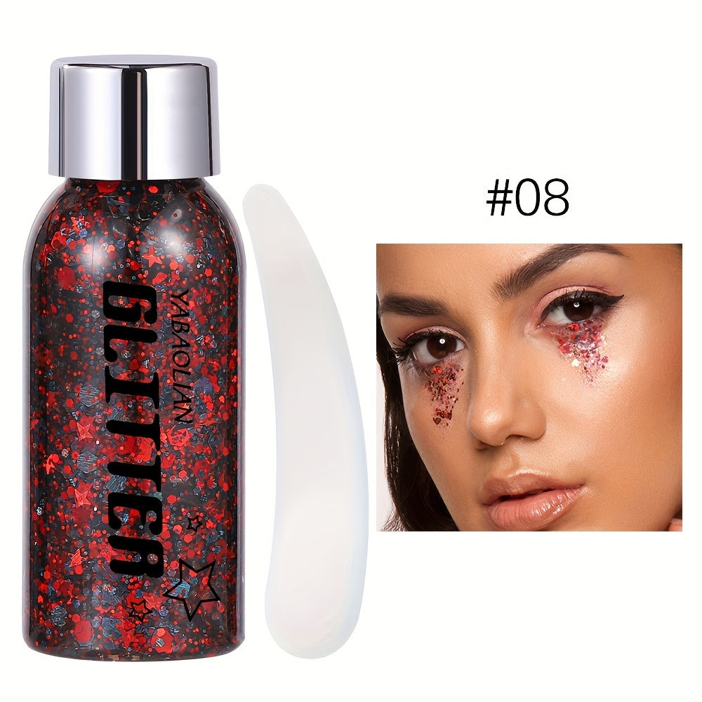 Long Lasting Mermaid Sequins Body Glitter Gel