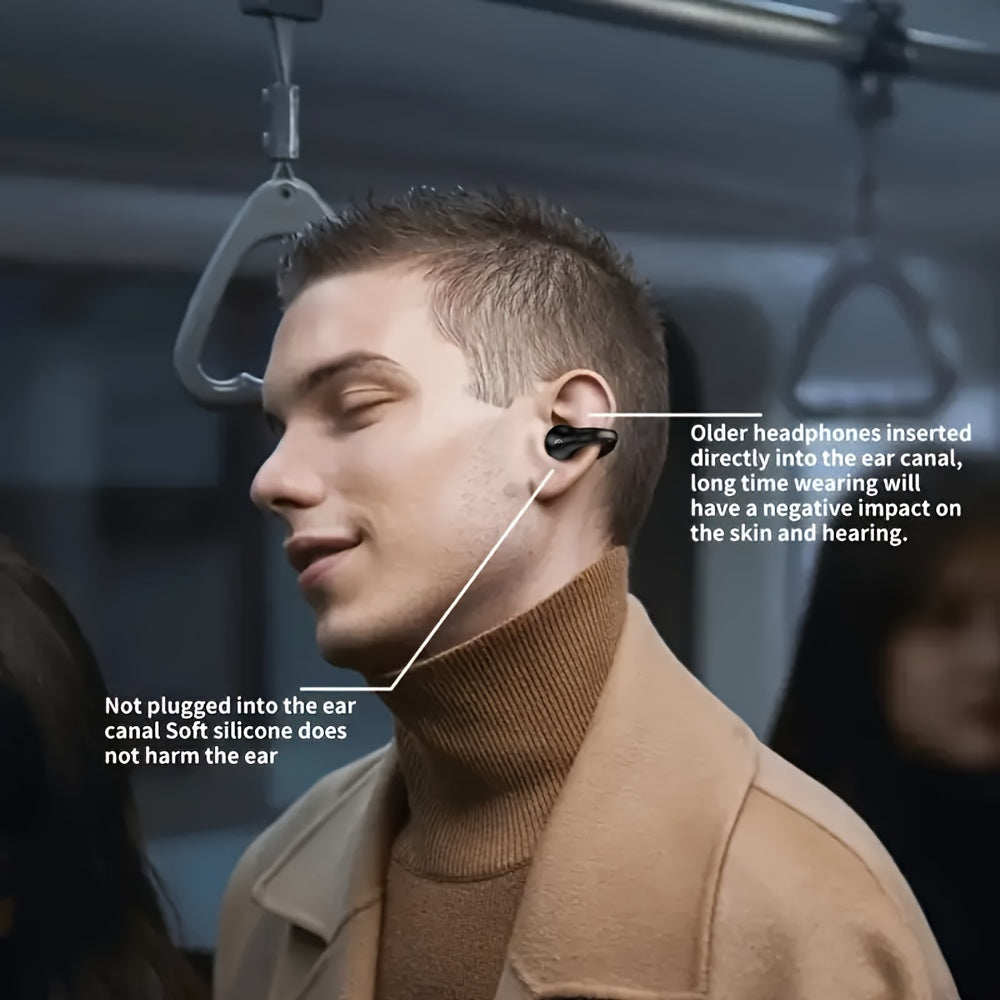 Advanced Open Ear Clip Wireless Earplugs Version 5.3