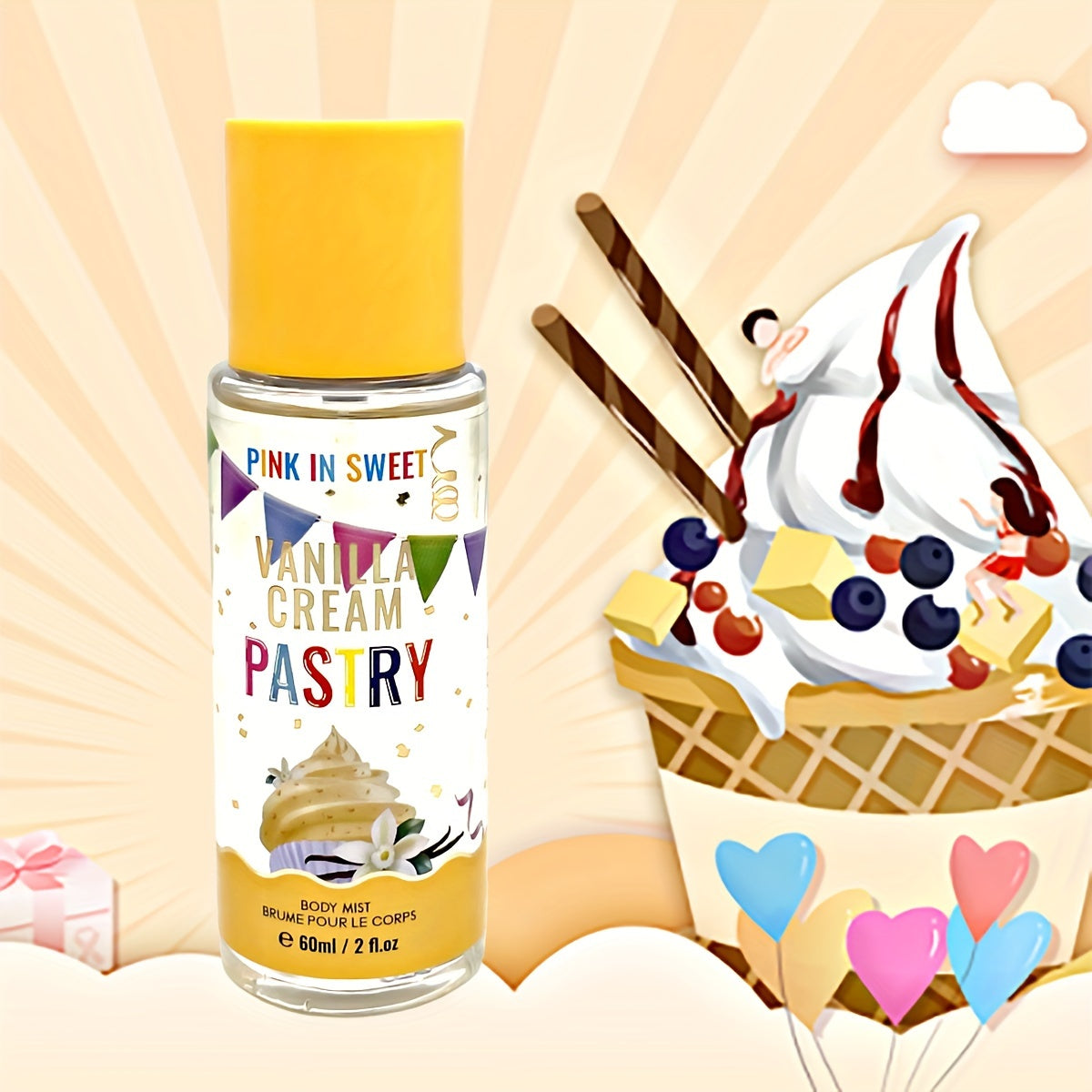 60ml/2 Fl.oz Body Mist For Women