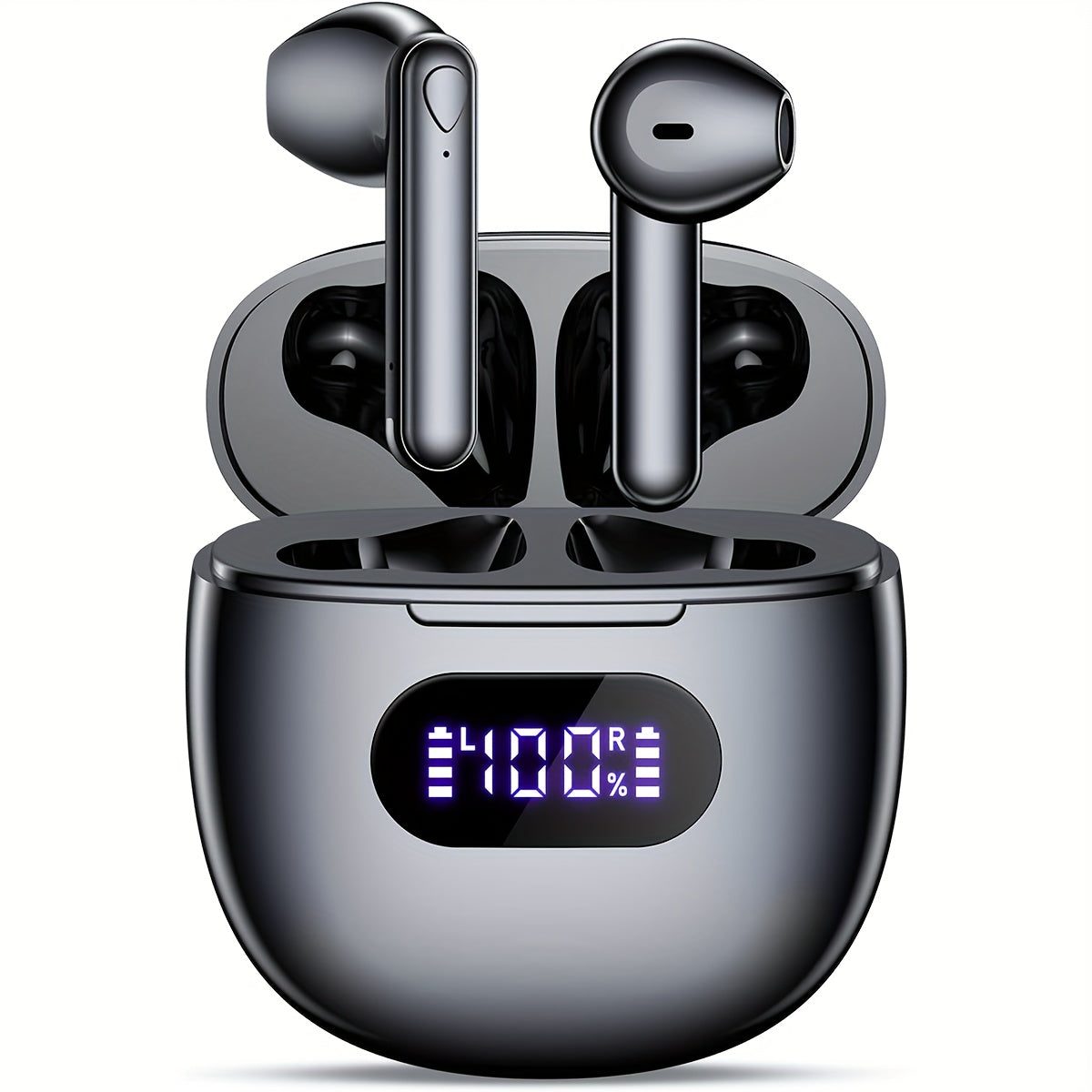 40H Playtime Wireless Earbuds with 5.3 Bass Stereo