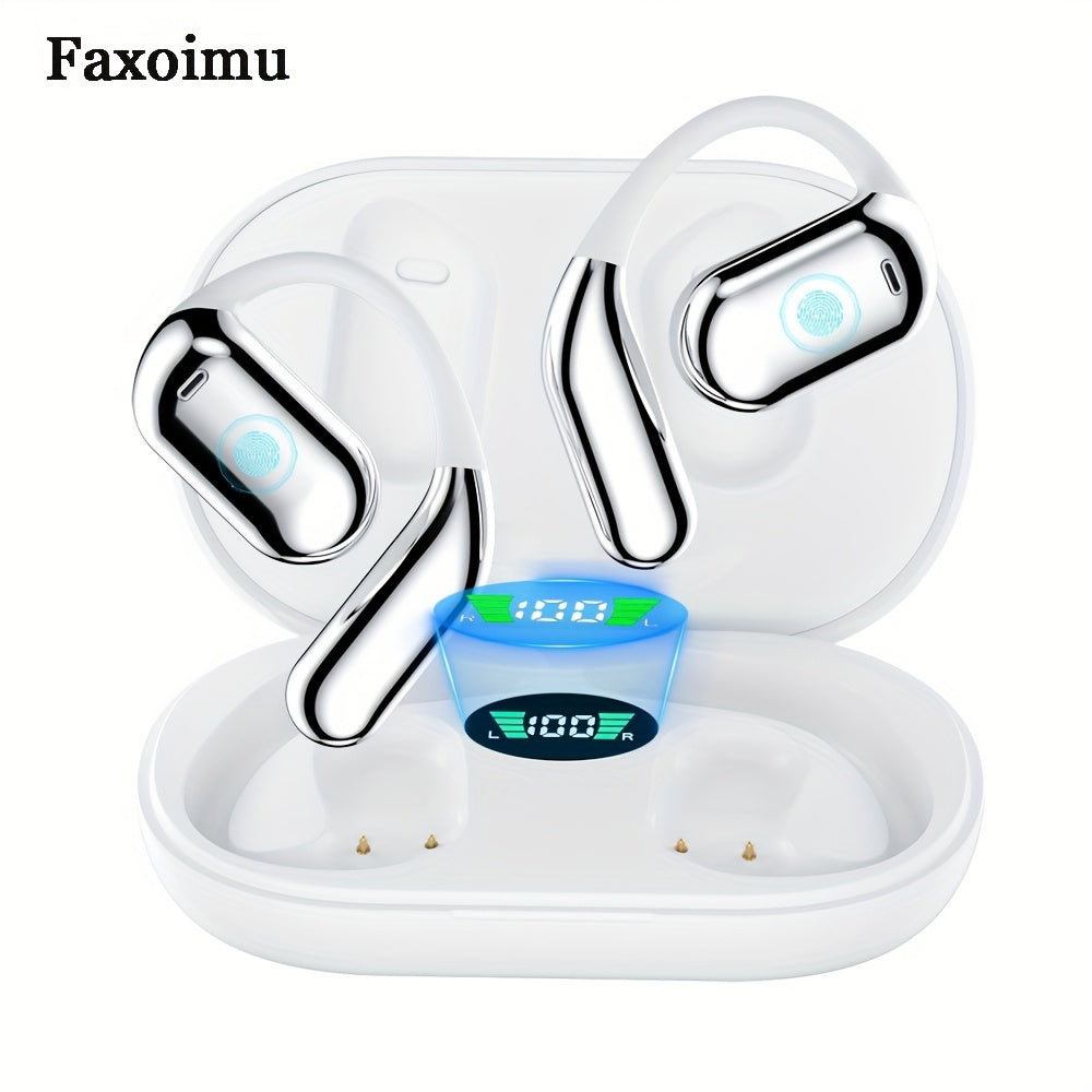 Faxoimu Wireless Earbuds with Bone Conduction