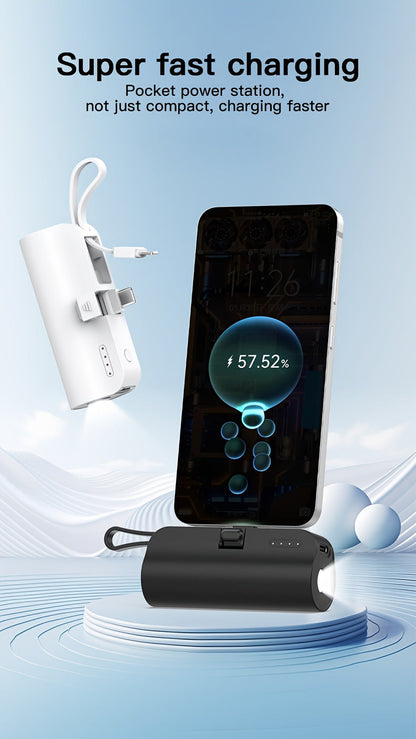 Mini Portable Power Bank 4500mAh