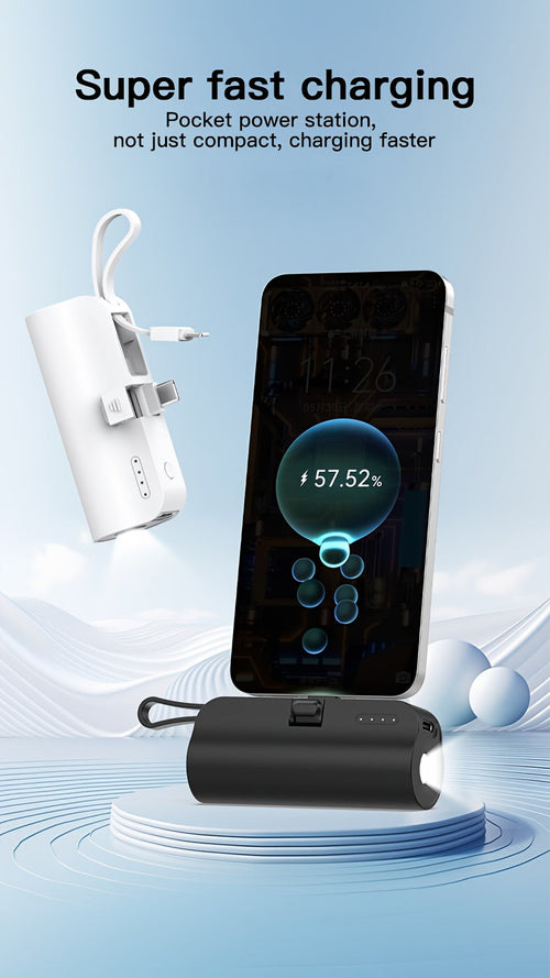Mini Portable Power Bank 4500mAh