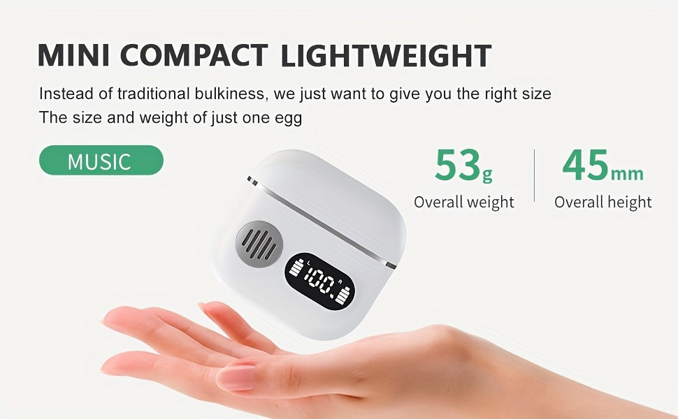 40H Long-Lasting Wireless Earbuds