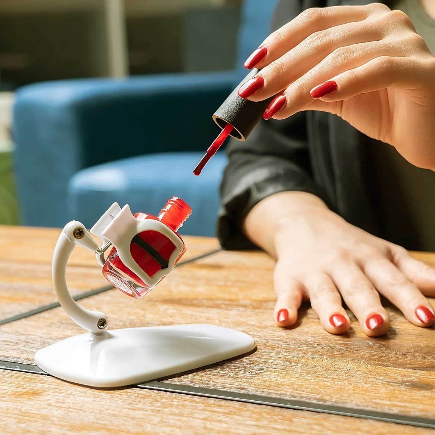 Adjustable Nail Polish Bottle Holder Stand