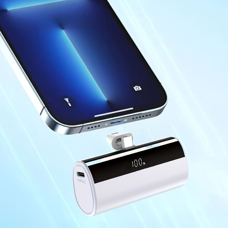 5000mAh Compact Fast-Charging Power Bank