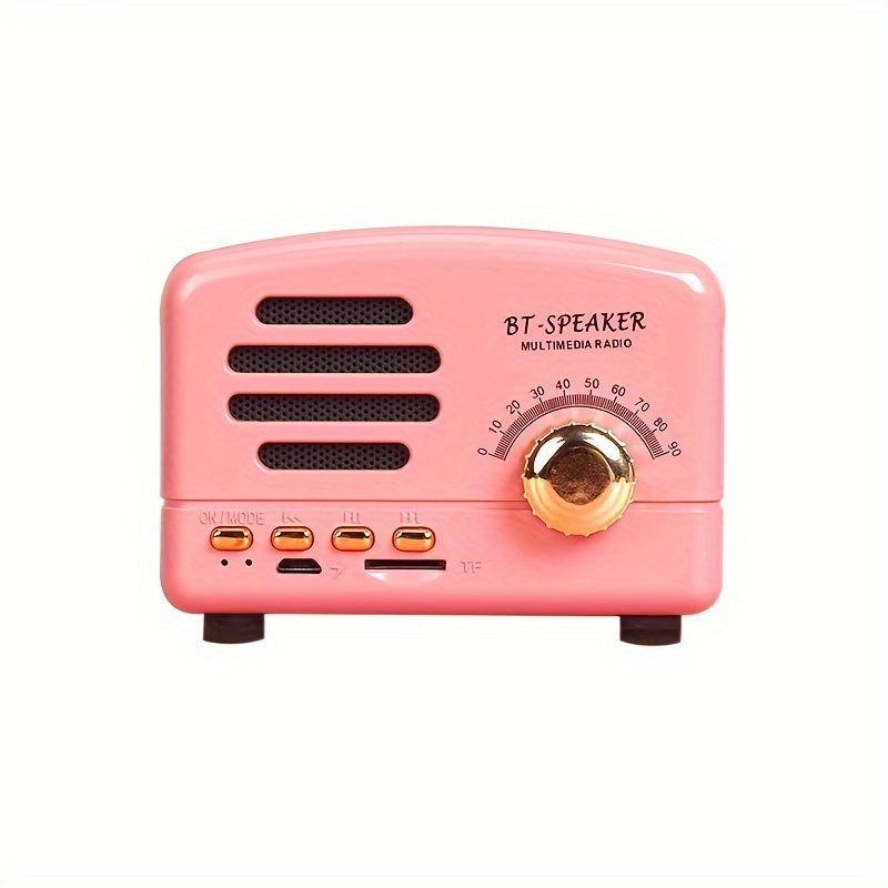 Wireless Portable Speaker Styling High-value Audio Desktop Home Giftable-Multi-color-1PC