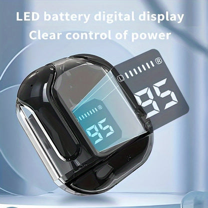 Wireless Transparent ENC Noise Canceling Earbuds