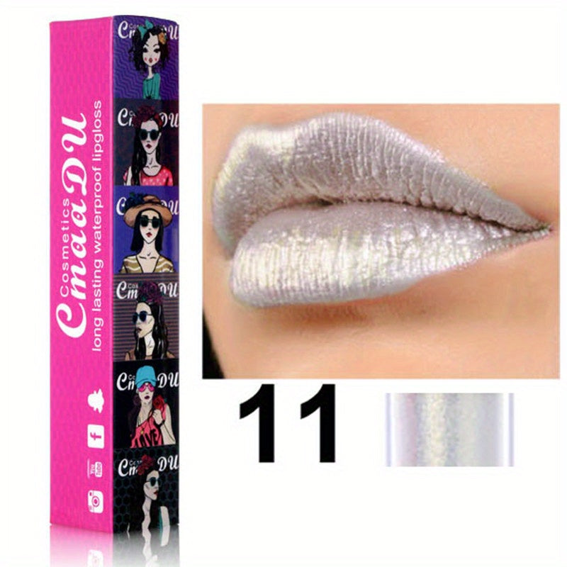 Metallic Shimmer Glitter Finish Lipstick