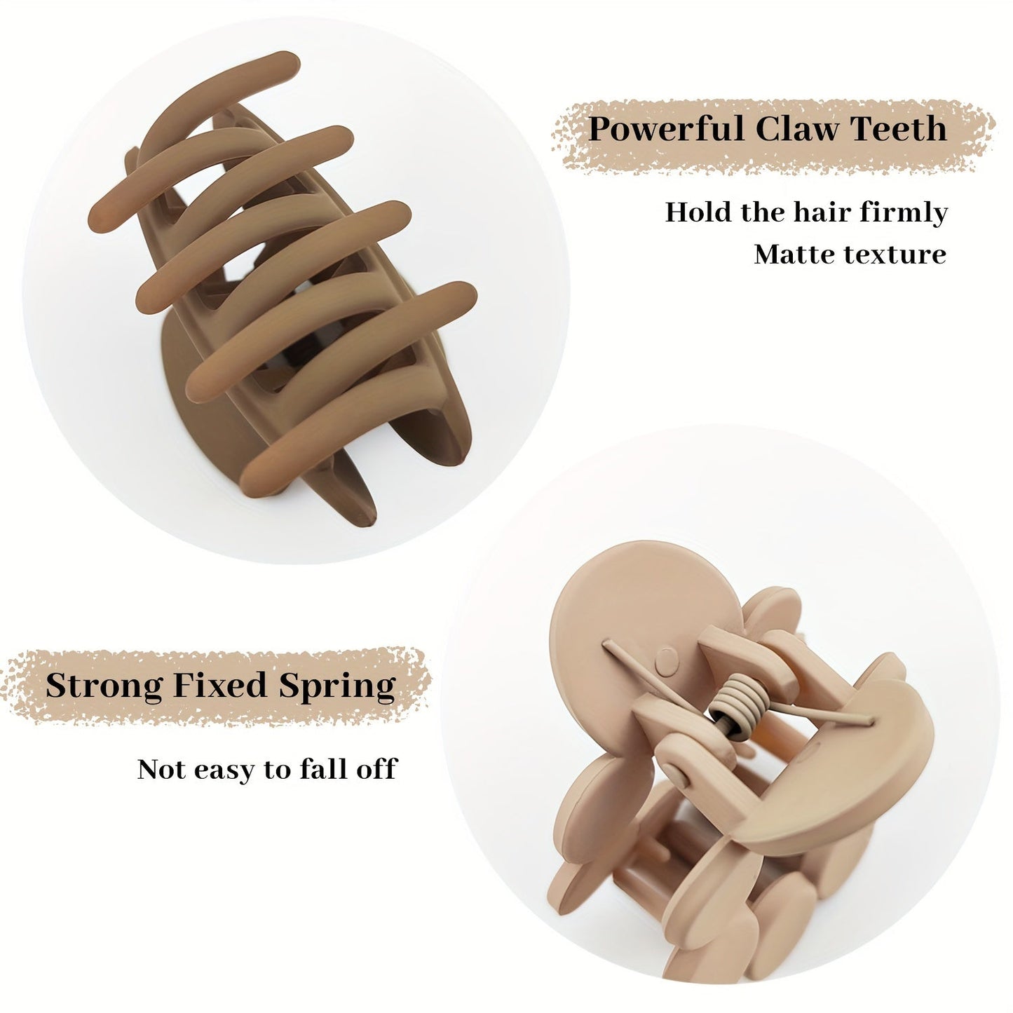 8pcs Small Hair Claw Clips