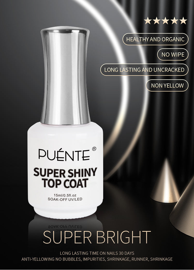 15ML Super Shine Top Coat Gel Nail Polish
