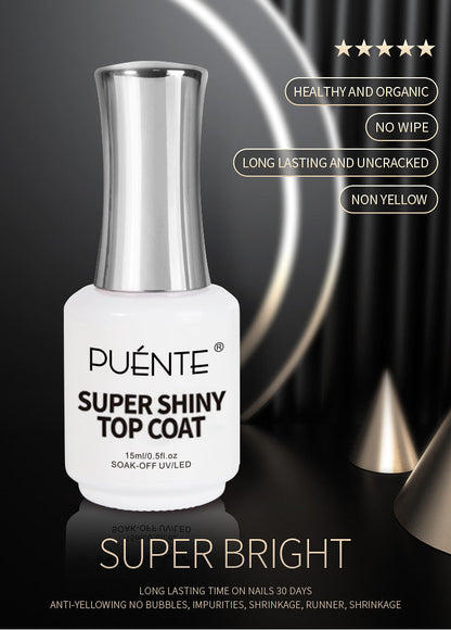 15ML Super Shine Top Coat Gel Nail Polish