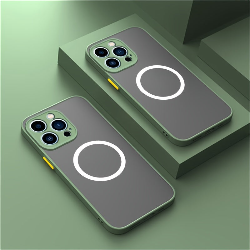 Magsafe Matte Case For iPhone 15 13 14 12 11 Pro Max XS XR X Case