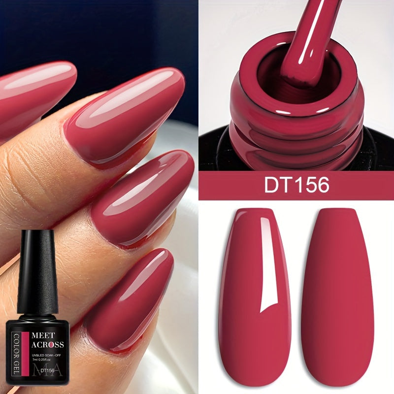 Spring Summer Wine Red Gel Polish