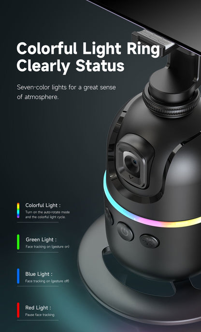 360-Degree Gimbal Tracking Camera