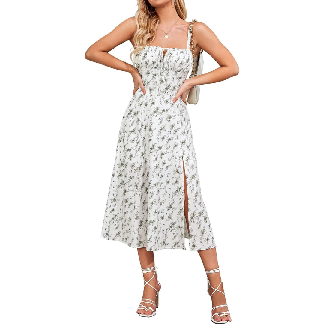 [$48 OFF] || Summer Lace-Up Corset Dress - Low in Stock