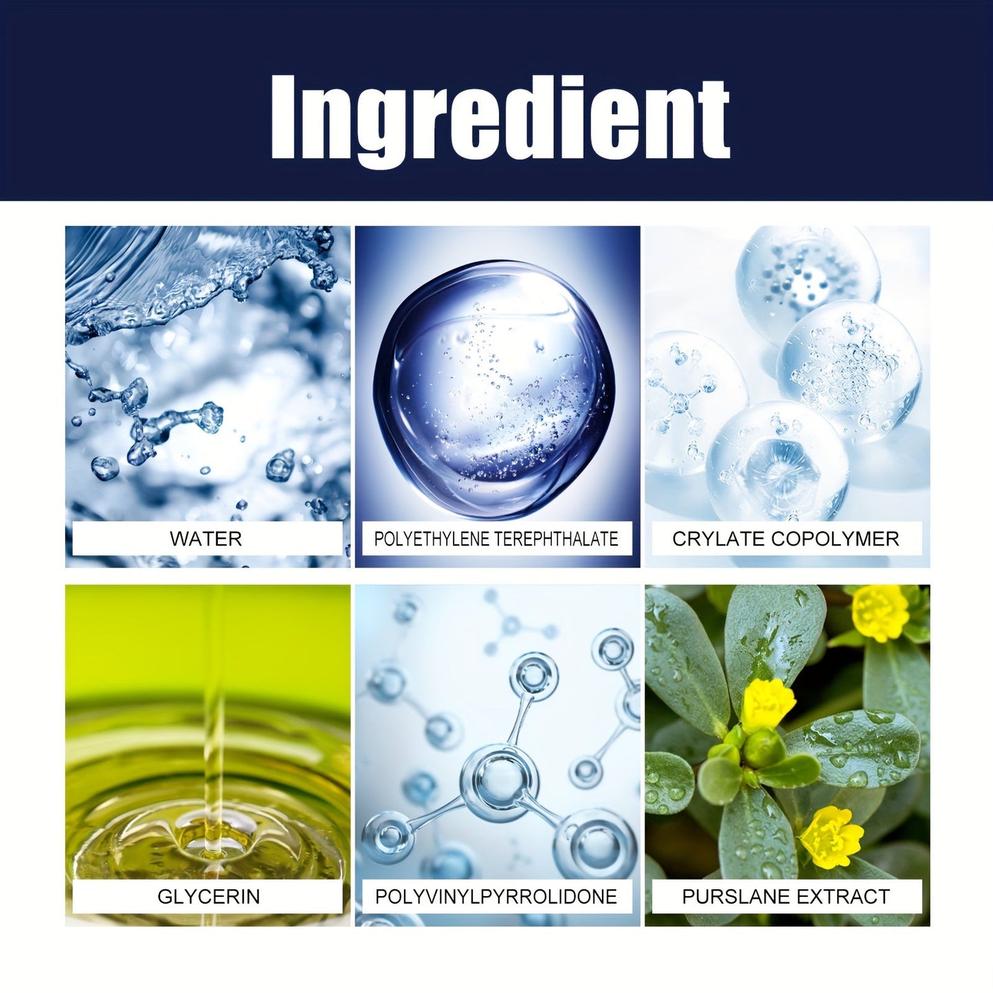 Facial, Body, Collarbone Hair Highlight Glitter Spray