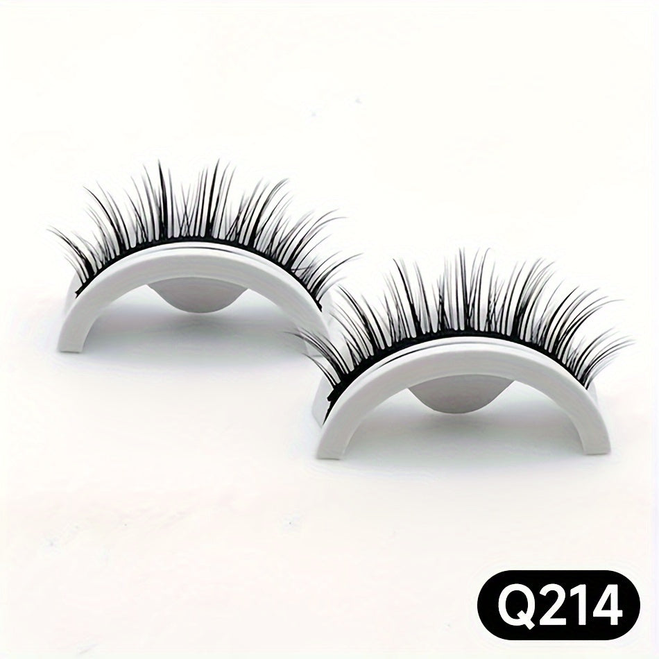 Glue Free Reusable Self Adhesive False Eyelashes