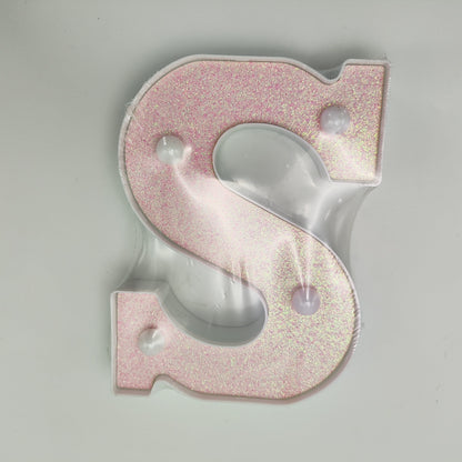 Lighting Glowing Letters Light