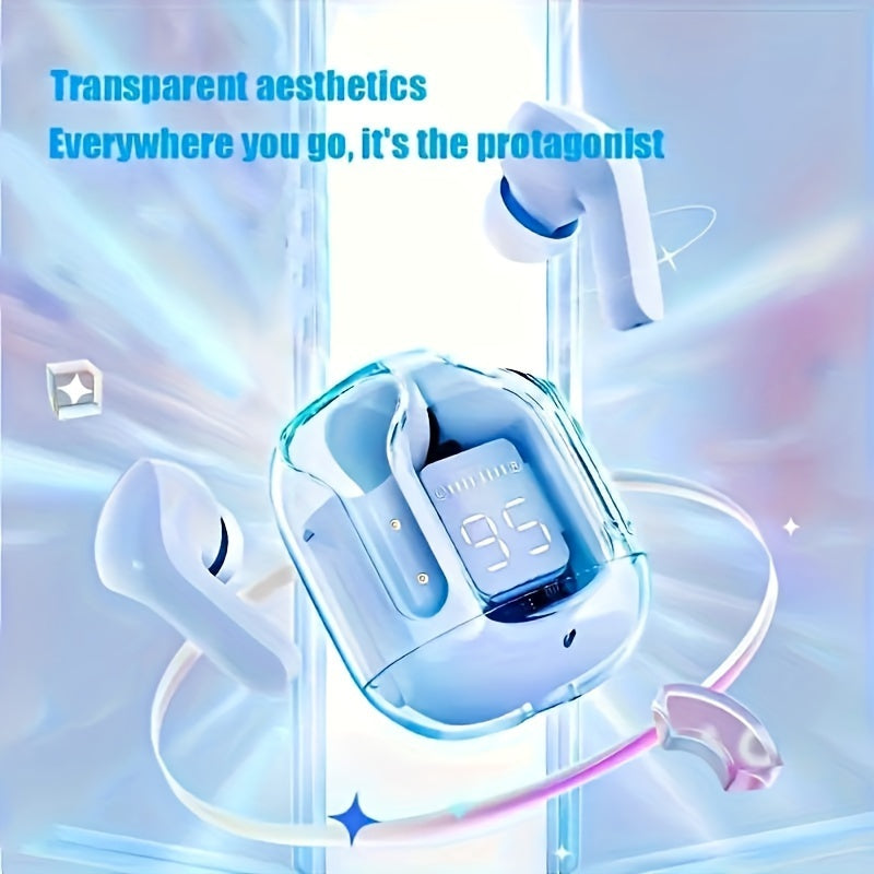 Wireless Transparent ENC Noise Canceling Earbuds