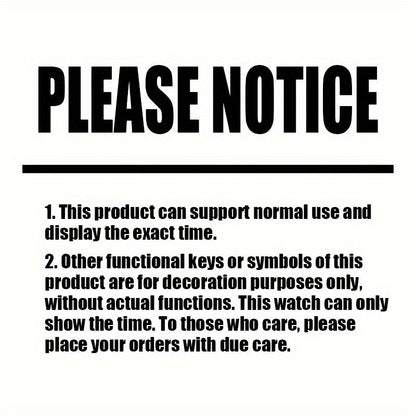 Chic Touch Screen LED Watch for Women