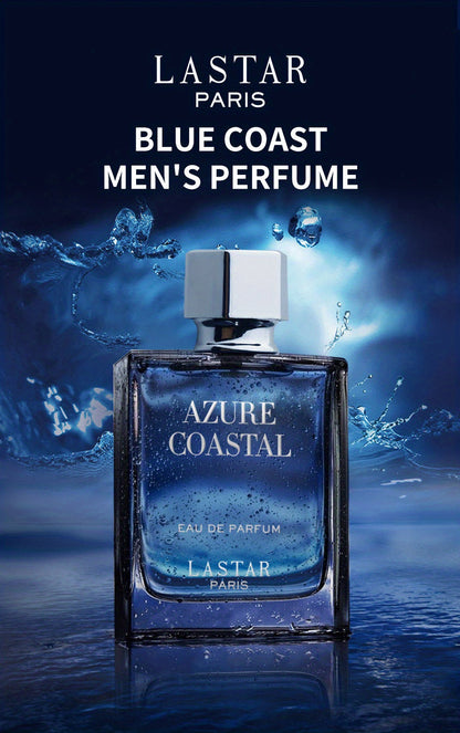 Cologne Perfume For Men Azure Coastal, 50ml/1.7fl.oz