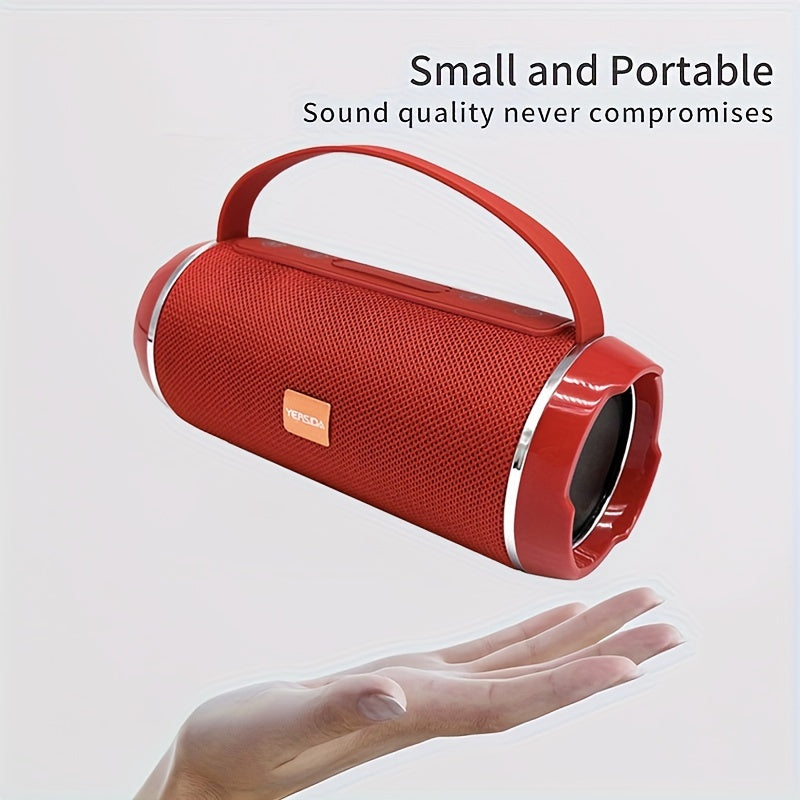 Wireless Bass Speaker Portable Wireless Cube Speaker - Stereo Ultra Bass Music Player With USB/TF/FM Radio