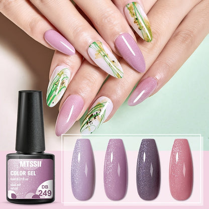 Chrome Glitter Gel Nail Polish