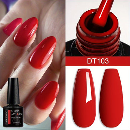 Spring Summer Wine Red Gel Polish