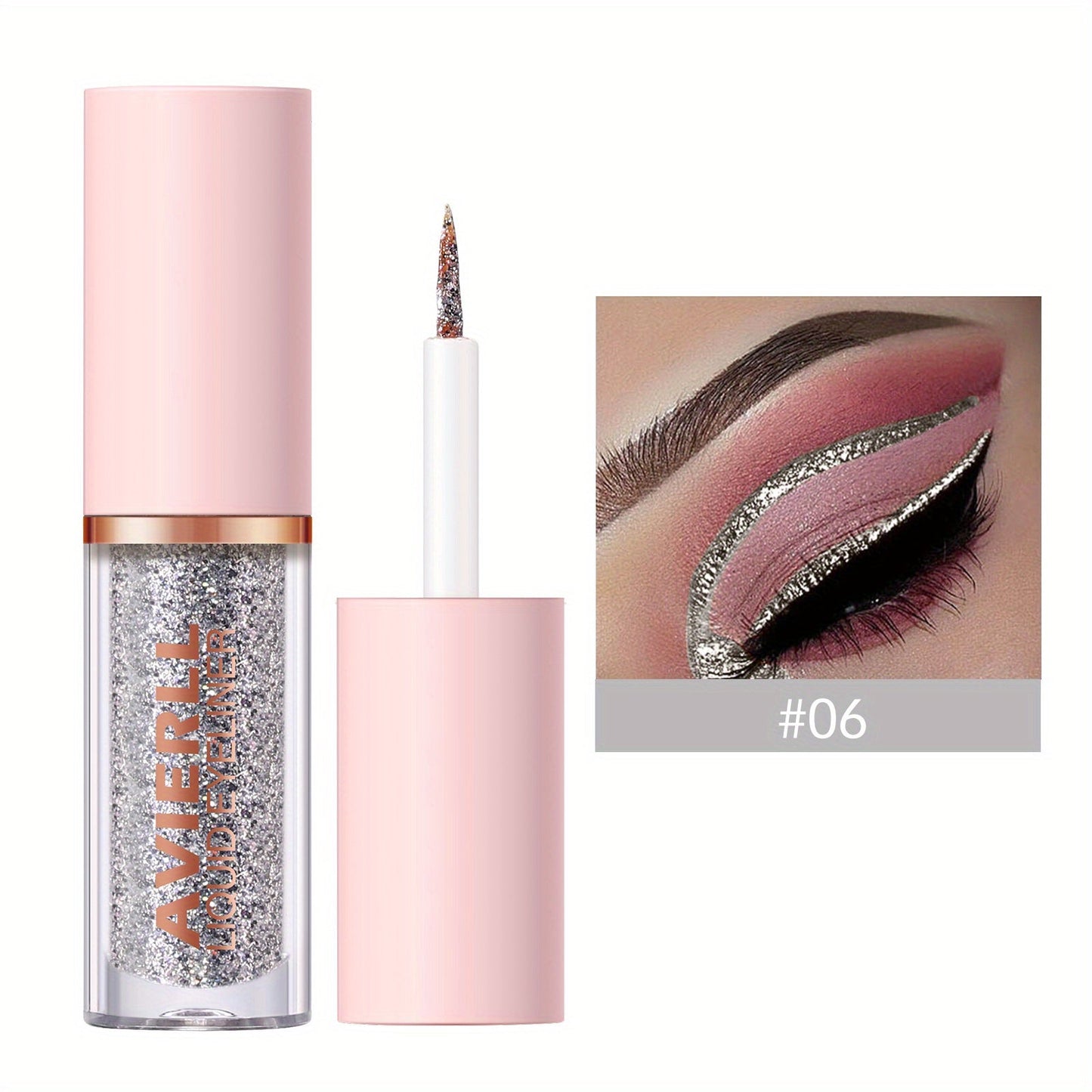 Vibrant Glitter Liquid Eyeliner Pen